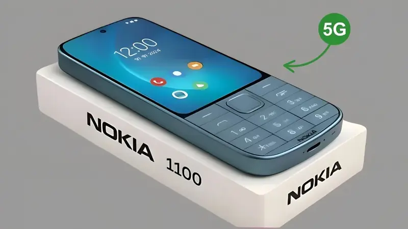 Iconic Phone Nokia 1100 Comes Back In 2025 With Strong Battery Life, 5G Connectivity & Stylish Look